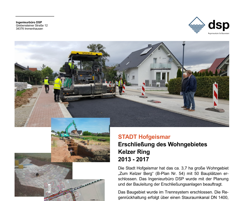 Leistung DSP Ingenieurbüro für Bauwesen