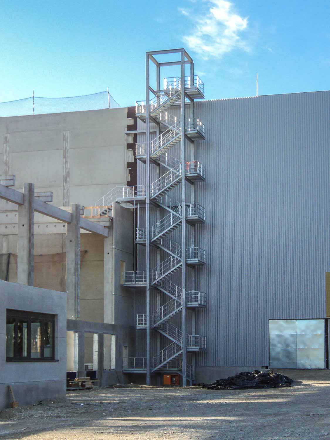 Industrietreppen von Henschel Stahlbau GmbH & Co. KG