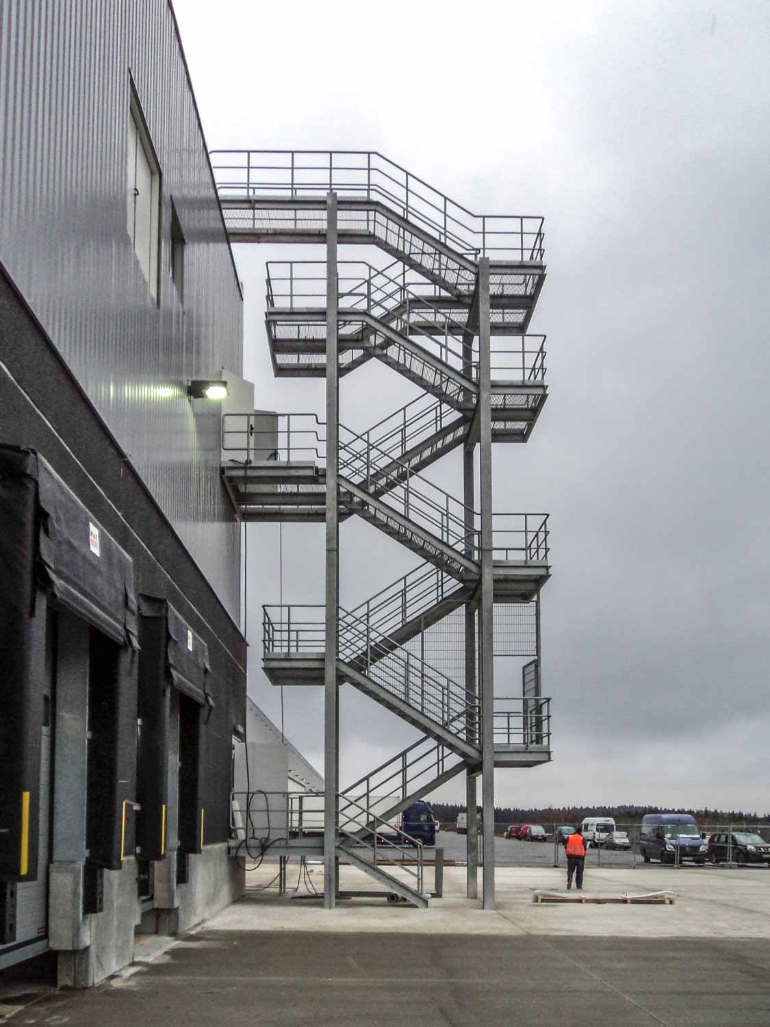Industrietreppen von Henschel Stahlbau GmbH & Co. KG