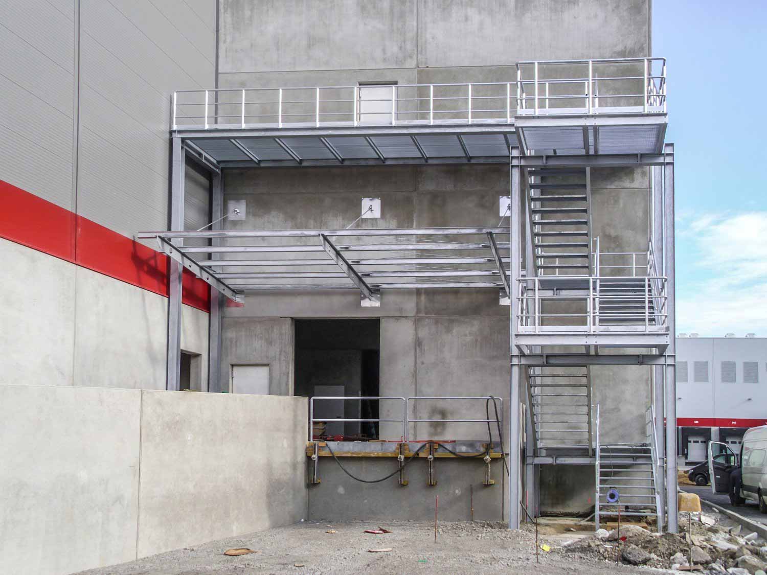 Industrietreppen von Henschel Stahlbau GmbH & Co. KG