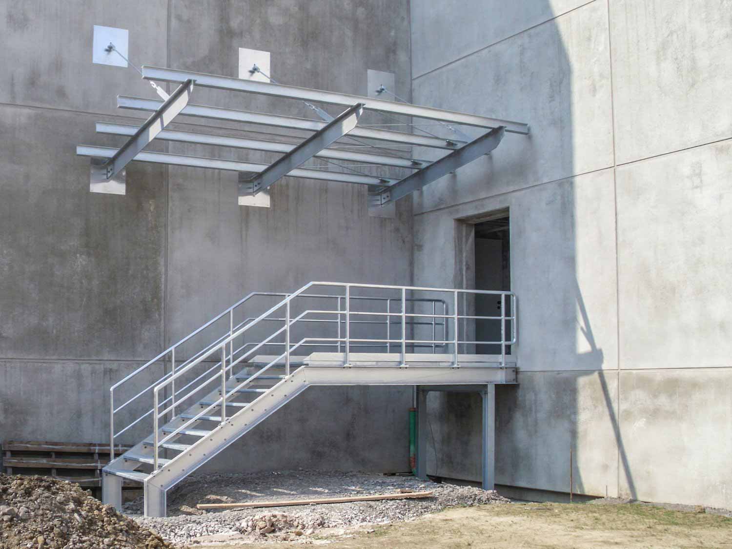 Industrietreppen von Henschel Stahlbau GmbH & Co. KG