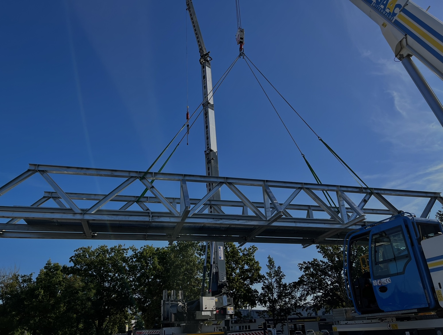 Stahlbau von SES Schlosserei & Eisenwarenhandel Schulze & Sohn GmbH in Lübben Referenz Stahlbau von SES Schlosserei & Eisenwarenhandel Schulze & Sohn GmbH in Lübben