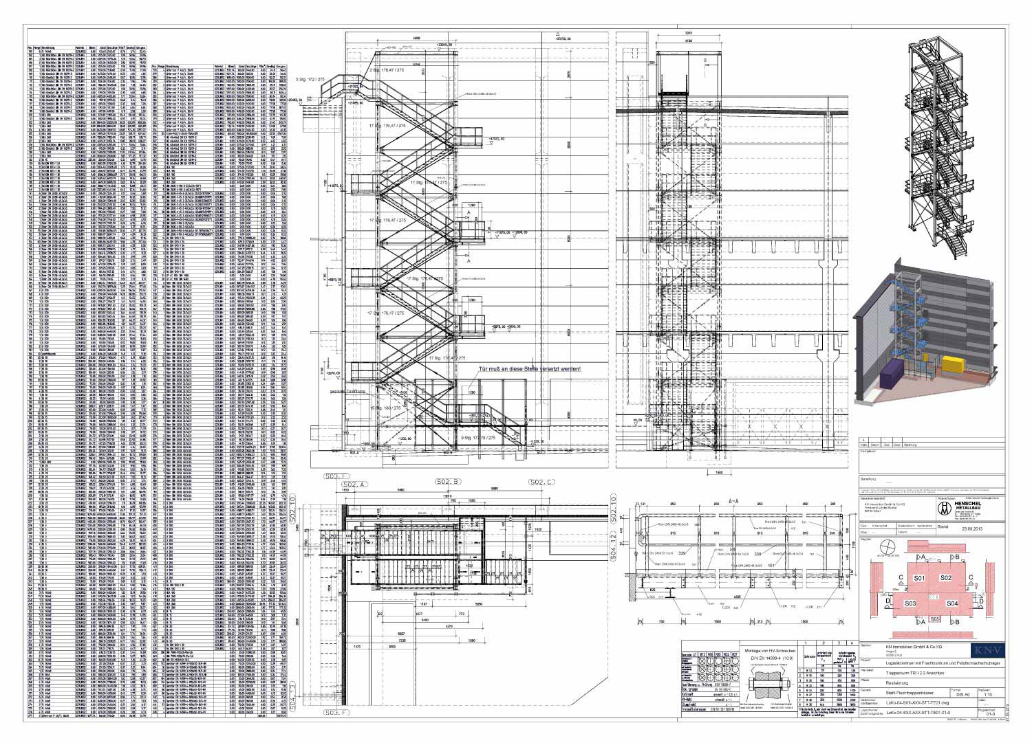 Konstruktion Henschel Stahlbau GmbH & Co. KG