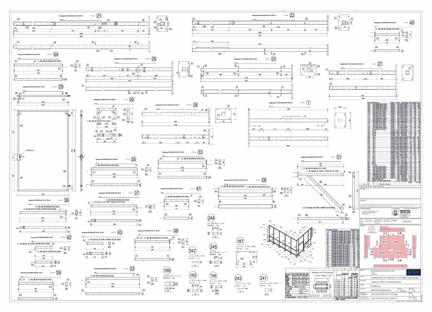 Konstruktion Henschel Stahlbau GmbH & Co. KG