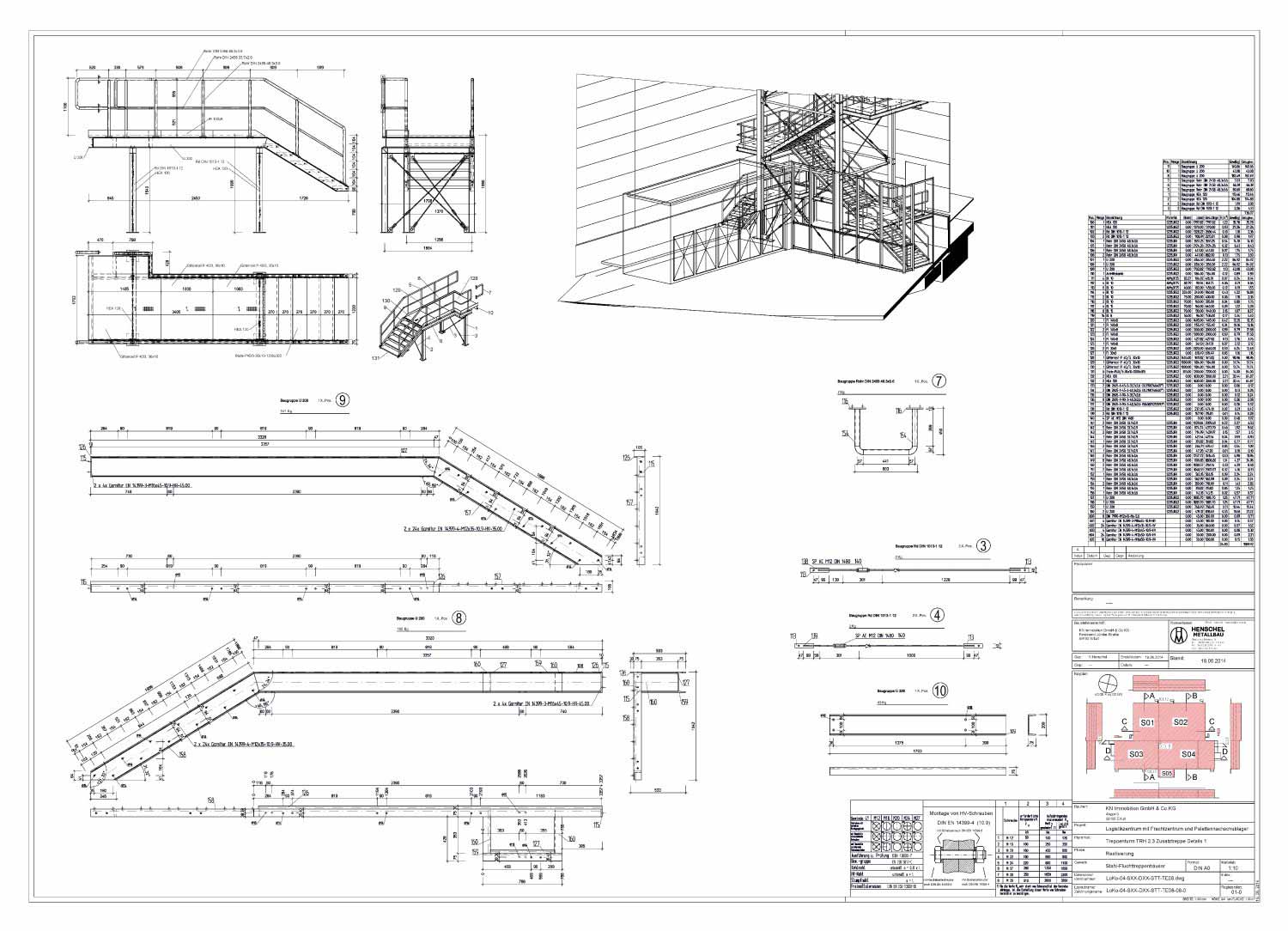 Konstruktion Henschel Stahlbau GmbH & Co. KG