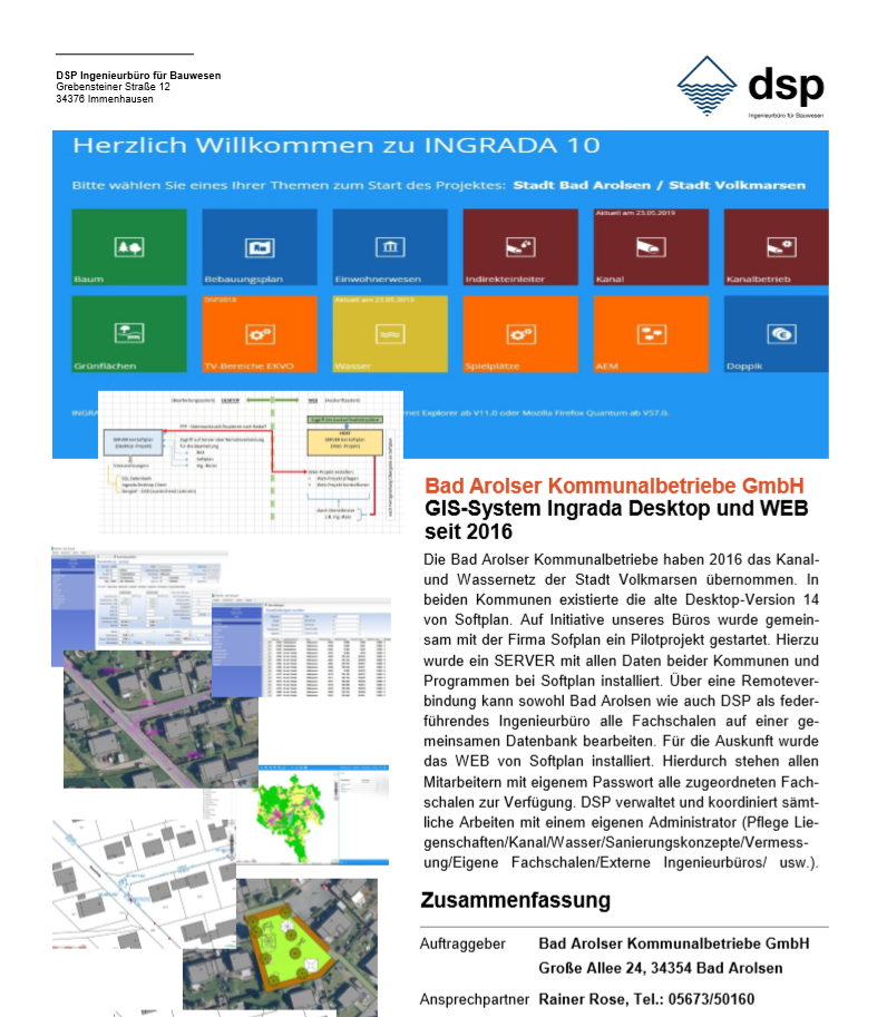 Leistung DSP Ingenieurbüro für Bauwesen