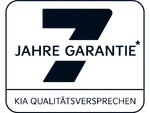 Bild Logo "7 Jahre Garantie" Kia Qualitätsversprechen