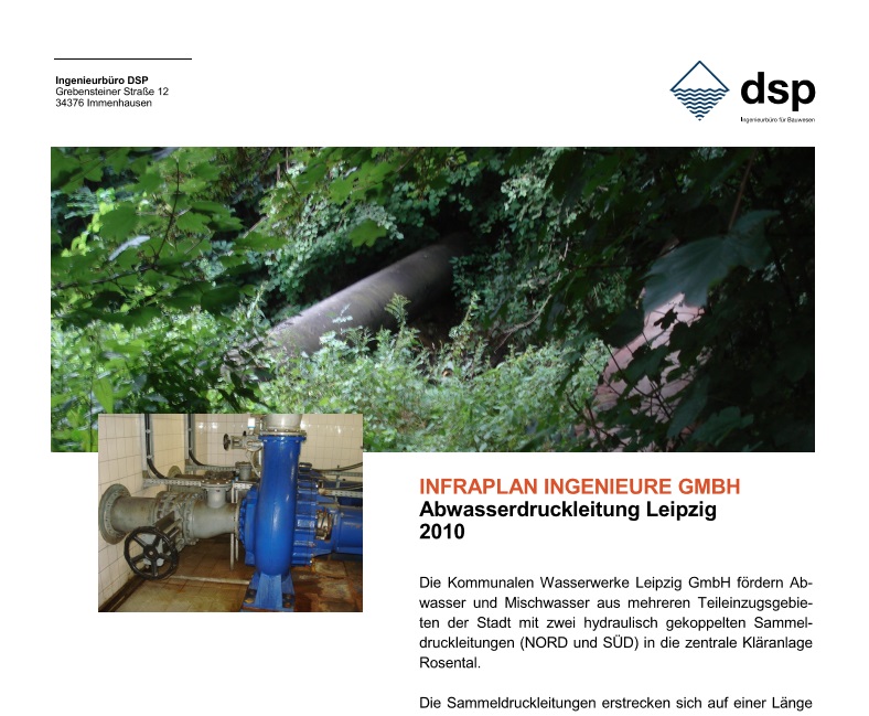 Leistung DSP Ingenieurbüro für Bauwesen