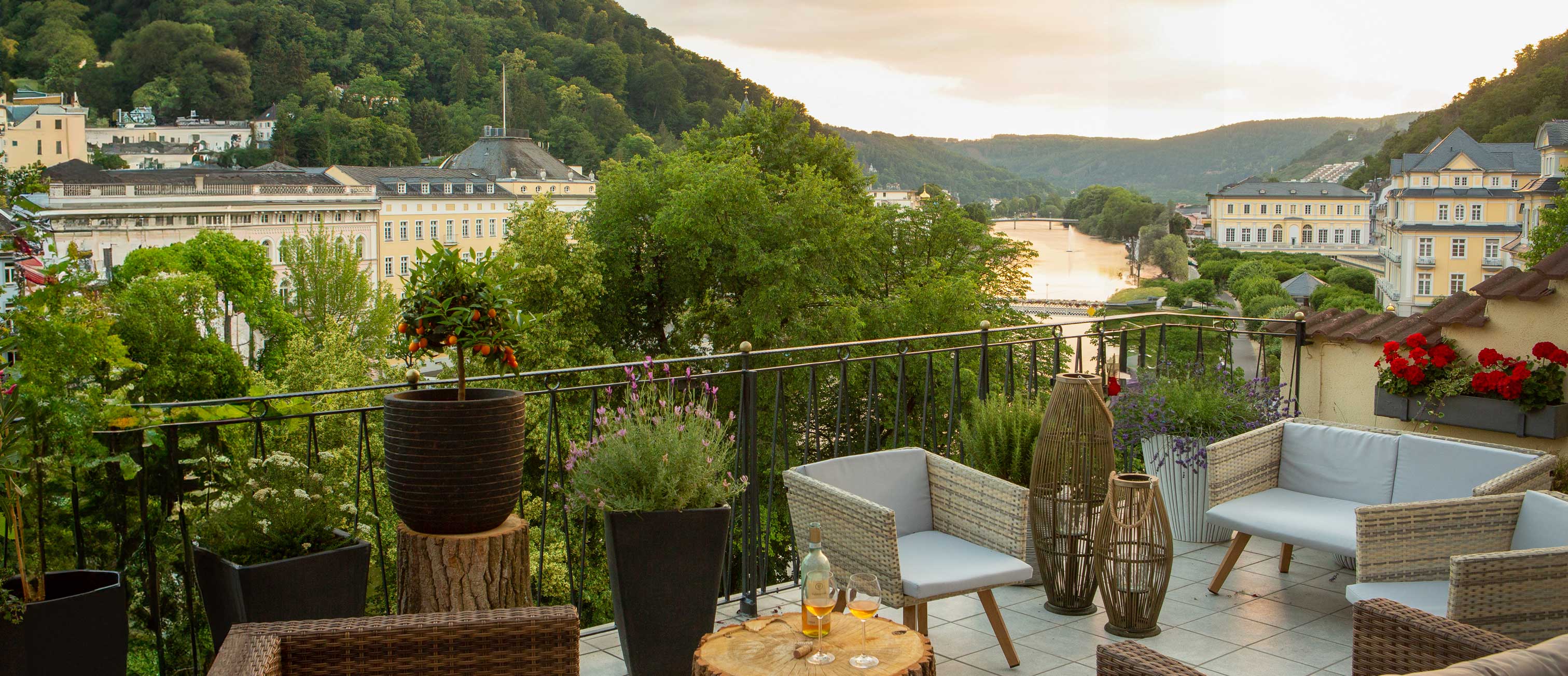 Hotel Bad Emser Hof direkt an der Lahn in Bad Ems