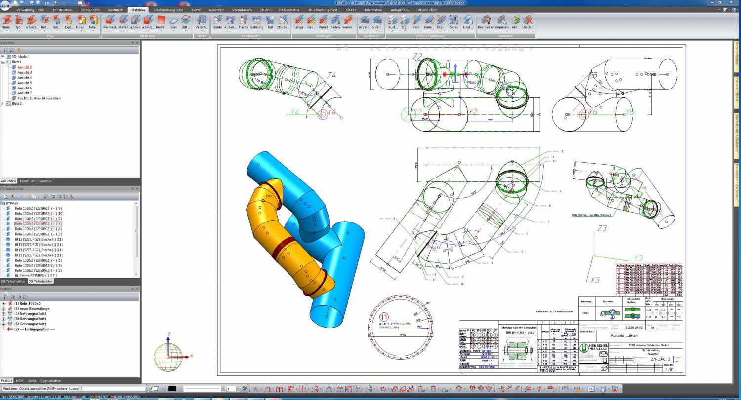 Konstruktion Henschel Stahlbau GmbH & Co. KG