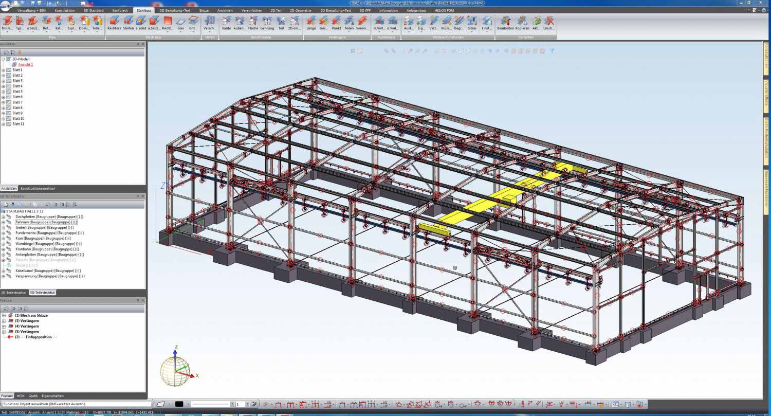 Konstruktion Henschel Stahlbau GmbH & Co. KG