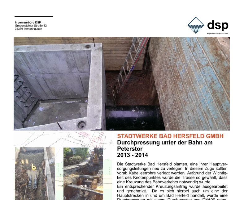 Leistung DSP Ingenieurbüro für Bauwesen