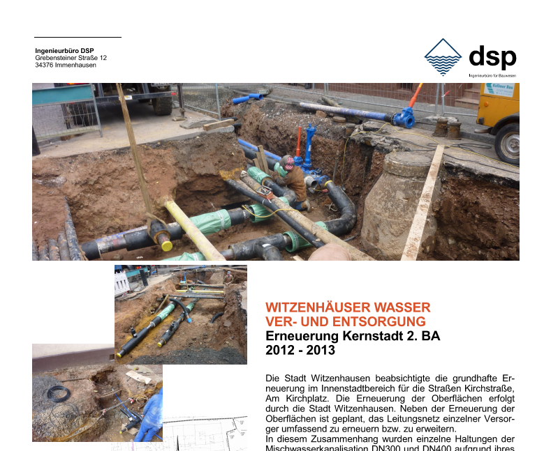 Leistung DSP Ingenieurbüro für Bauwesen