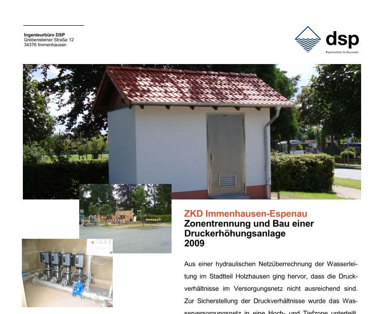 Leistung DSP Ingenieurbüro für Bauwesen