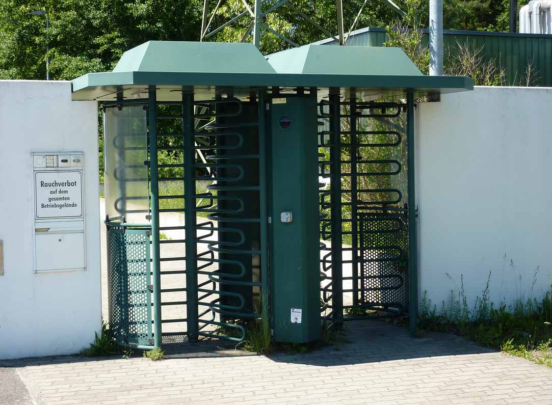 Drehkreuz von SES Schulze & Sohn Referenzfoto Drehkreuz von SES Schulze & Sohn