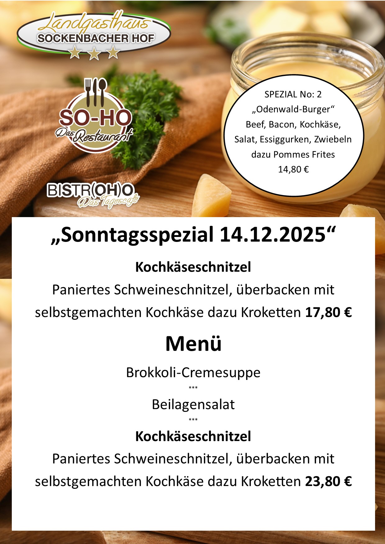 SoHo das Restauarnt QR-Code des WhatsApp-Kanals