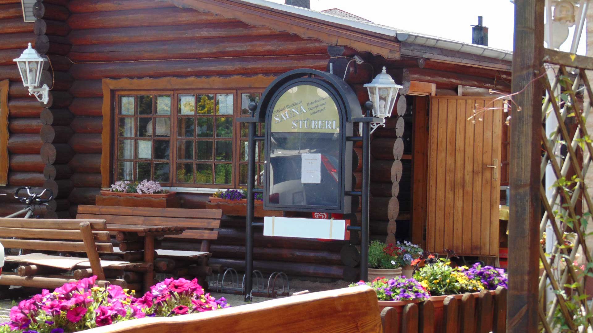 Finnische Sauna im Gasthof Hotel Grebe