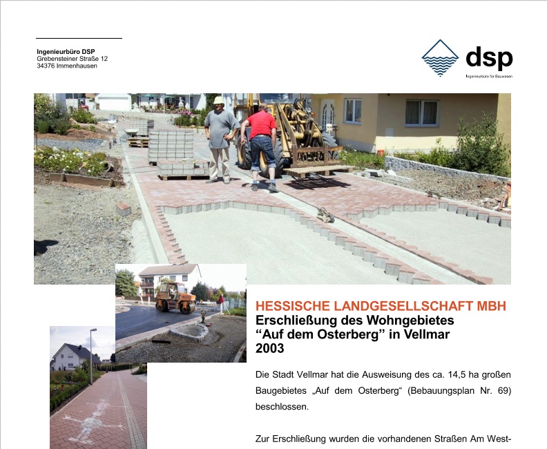 Leistung DSP Ingenieurbüro für Bauwesen