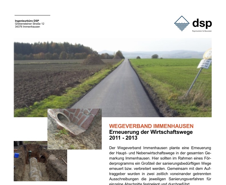 Leistung DSP Ingenieurbüro für Bauwesen