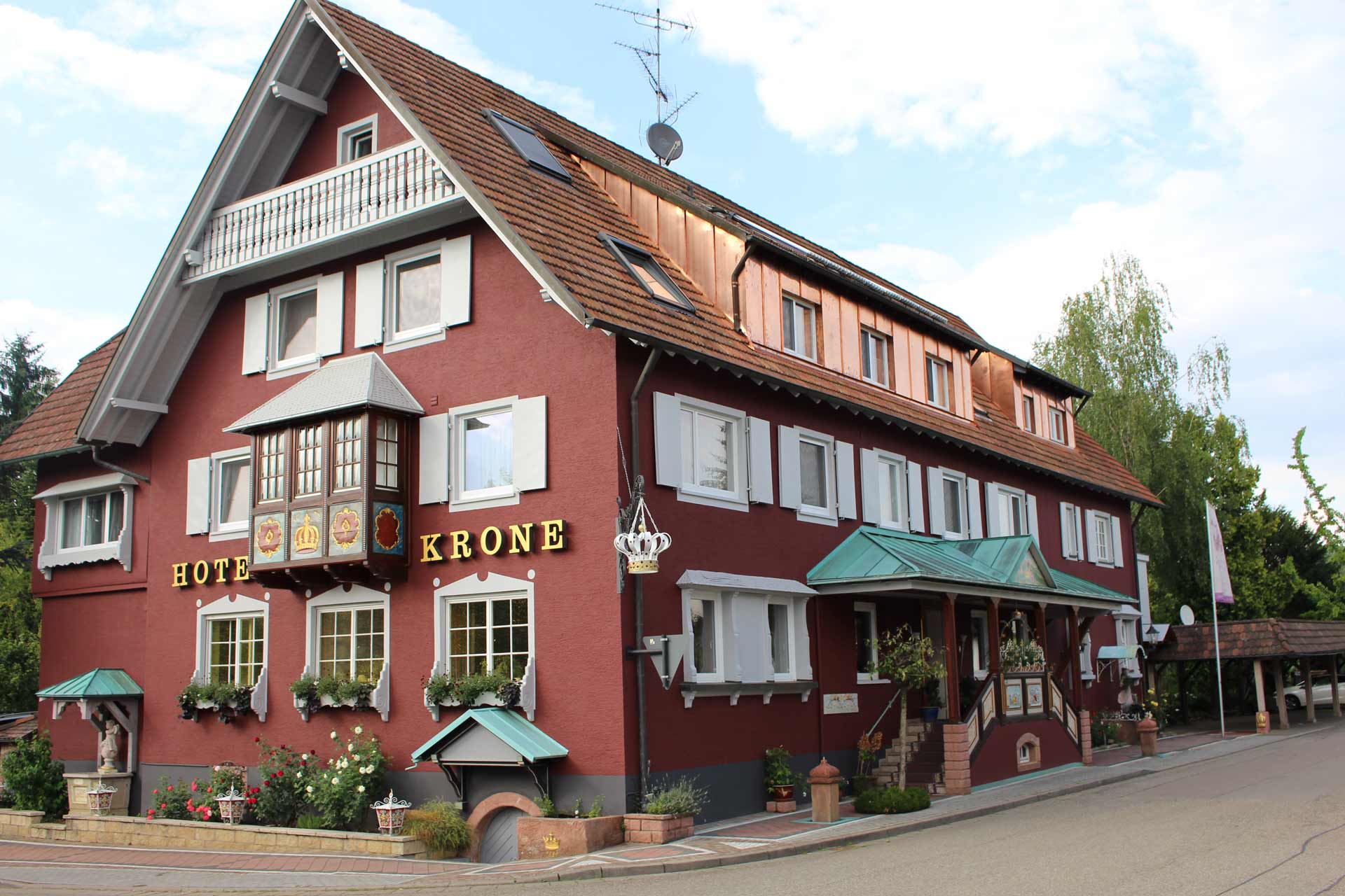 Kontakt und Anfahrt zum Parkhotel Krone Maleck