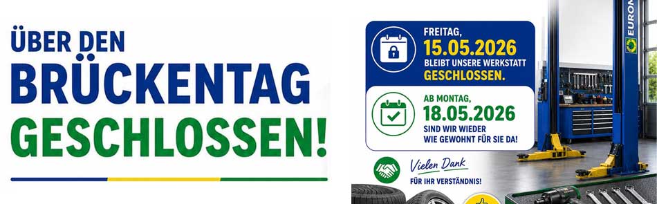 Br&uuml;ckentag geschlossen