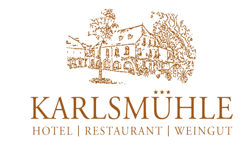 Hotel Karlsmühle Restaurant Weingut in Mertesdorf Logo Hotel Karlsmühle Restaurant Weingut in Mertesdorf