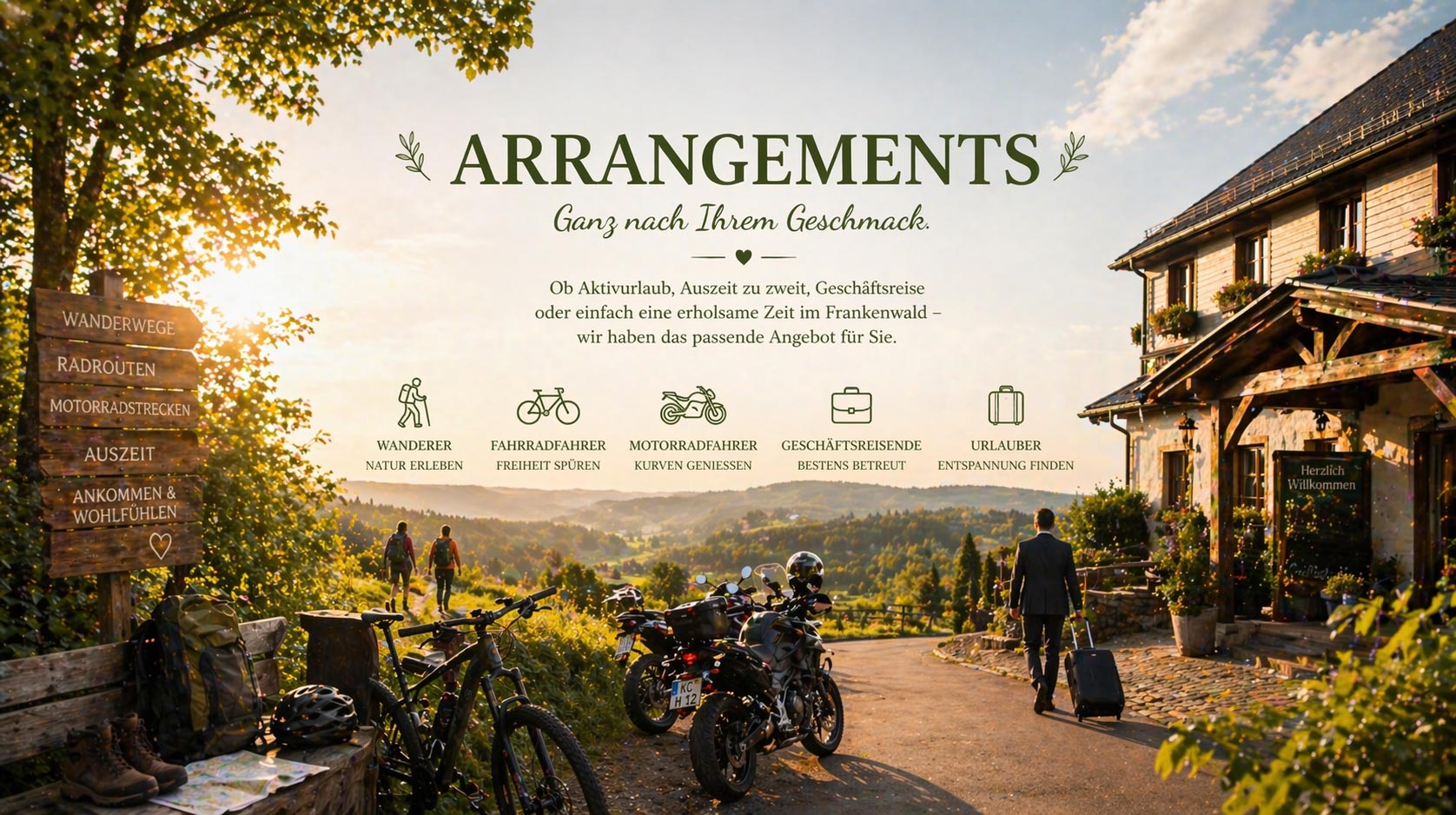 Arrangement Waldhotel Bächlein